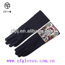 Fashionable design Chinese style handmade wool gloves